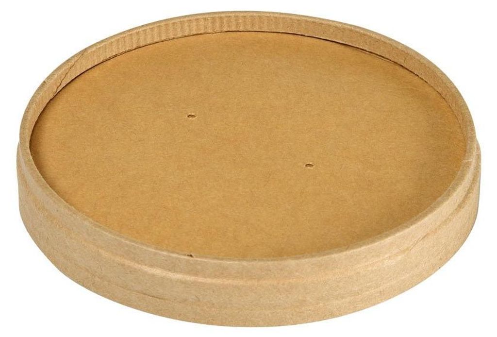400x DUNI Ronda Deckel Short 480 ml Braun