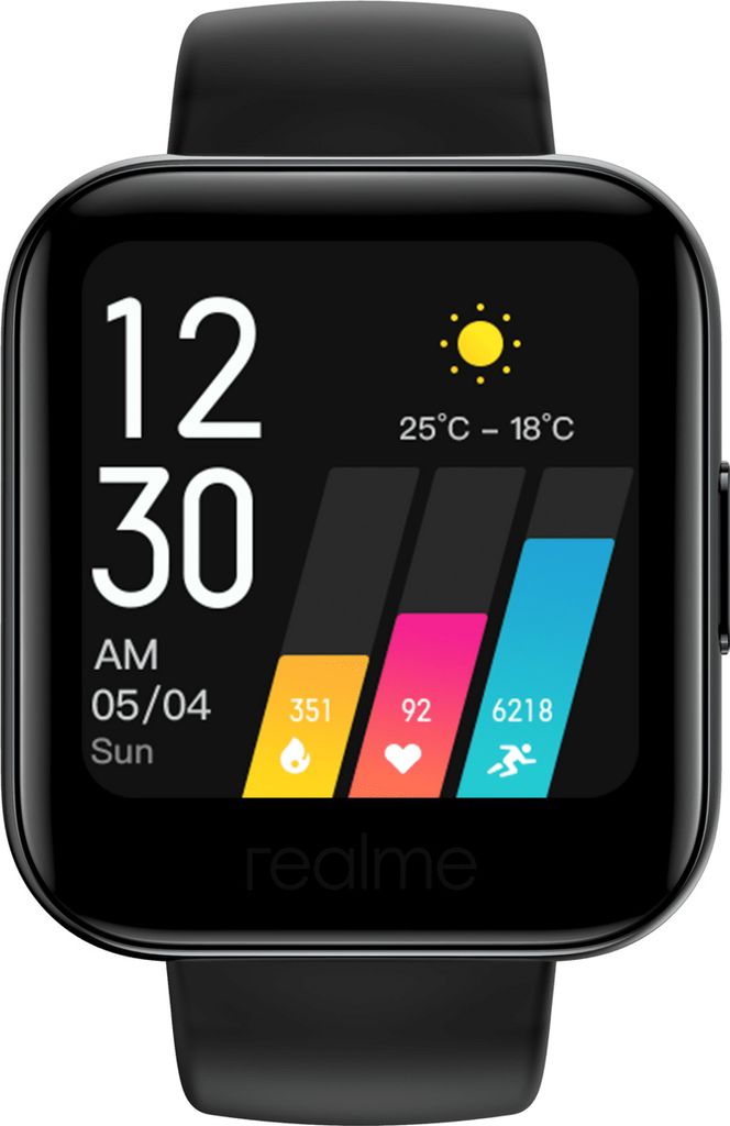 Realme Smartwatch, Schwarz, Android, RMA161, Neu, Produktbild 