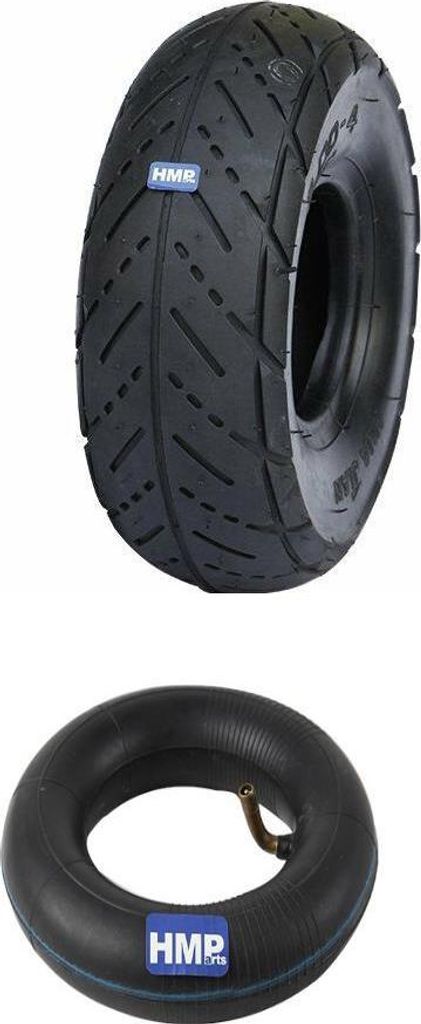 Reifen mit Schlauch 3.00-4 Profil Straße Durchmesser 250mm Pocket Bike HMParts