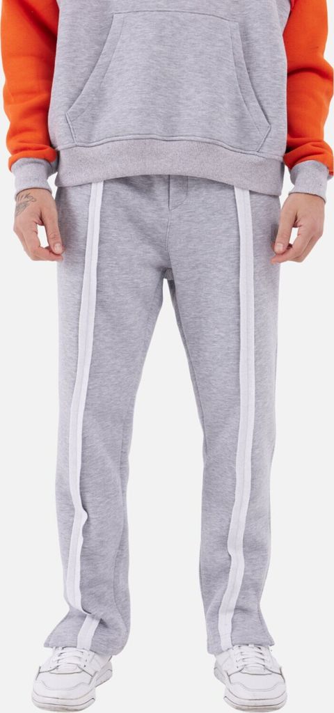 Jogger Jogginghose Baumwolle Baumwolle Oversize Fit Unisex (M) Grau