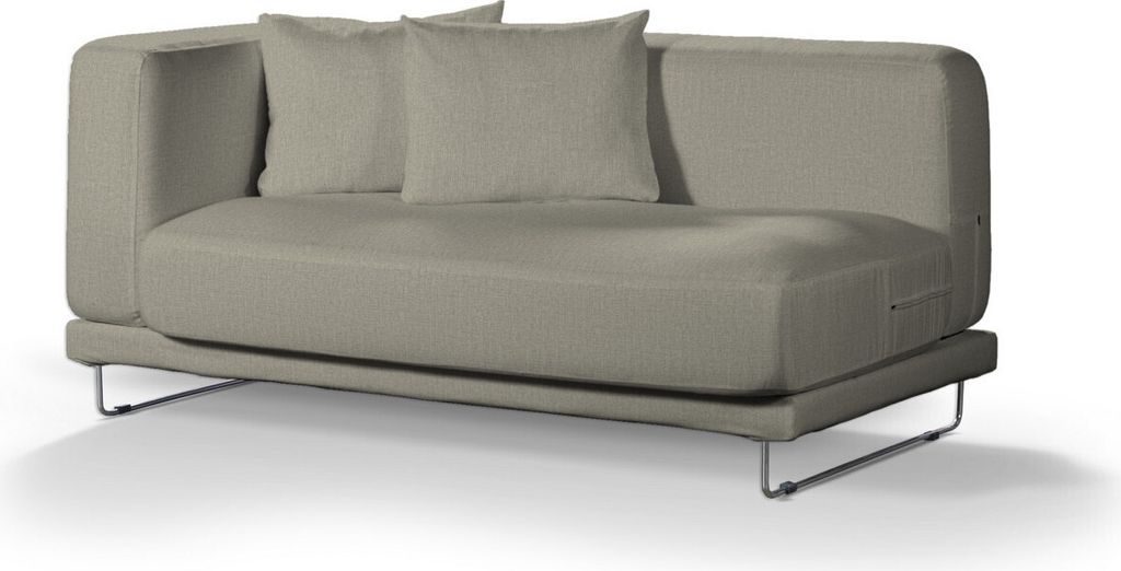 Dekoria Bezug für Tylösand 2-Sitzer Sofa nicht ausklappbar, beige- grau, Bezug für Tylösand 2-Sitzer