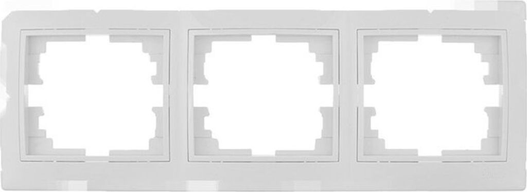 SOLERA 42960 Rahmen für 3 horizontale Elemente White Produktbild 