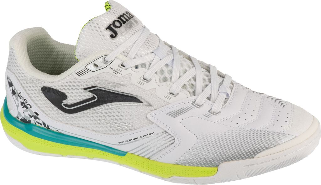 Joma Liga 5 2502 IN LIGS2502IN, Hallenschuhe, Herren, Weiß, Größe: 44