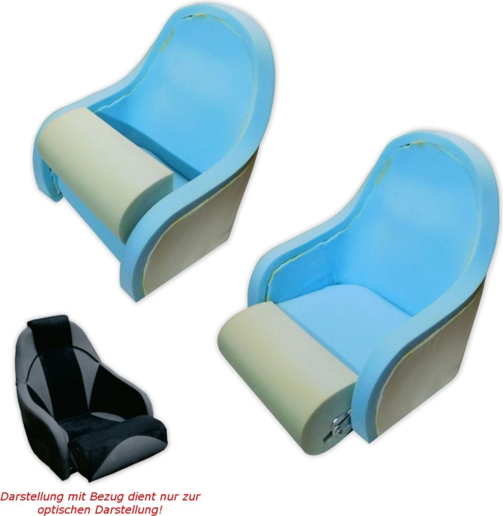 Steuerstuhl Bootssitz Ocean 51 Flip-up ohne Bezug Produktbild 