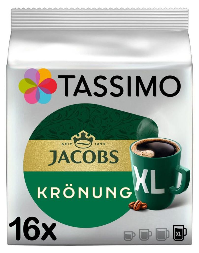Jacobs Krönung XL, 144 g, Káva, Německo, Taška Obrázek produktu 