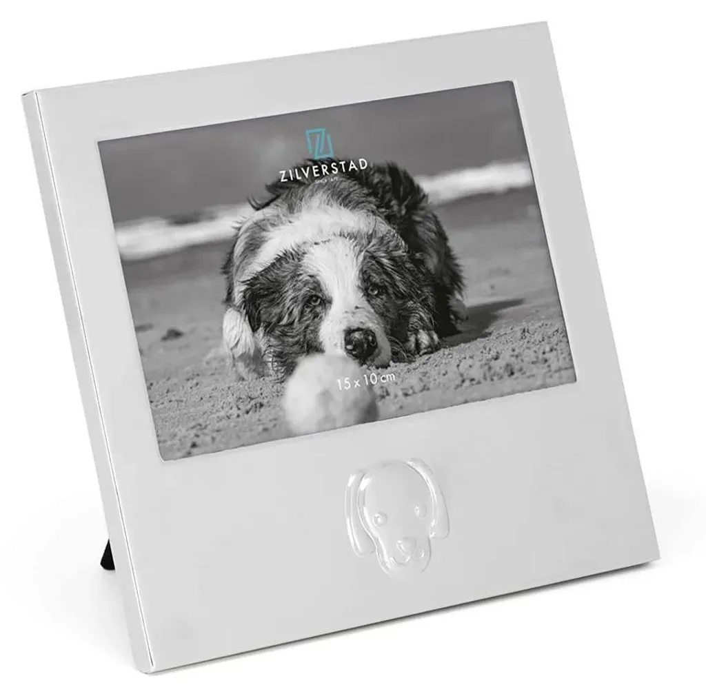 Cadre Photo Chien Incassable en Métal 10x15 cm : Protégez vos Souvenirs