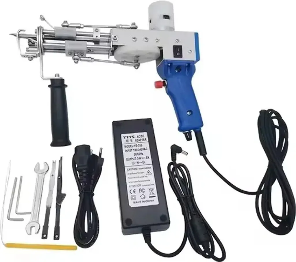 Tufting gun léger NR.5 pistolet électrique mode coupe et boucle 2-en-1