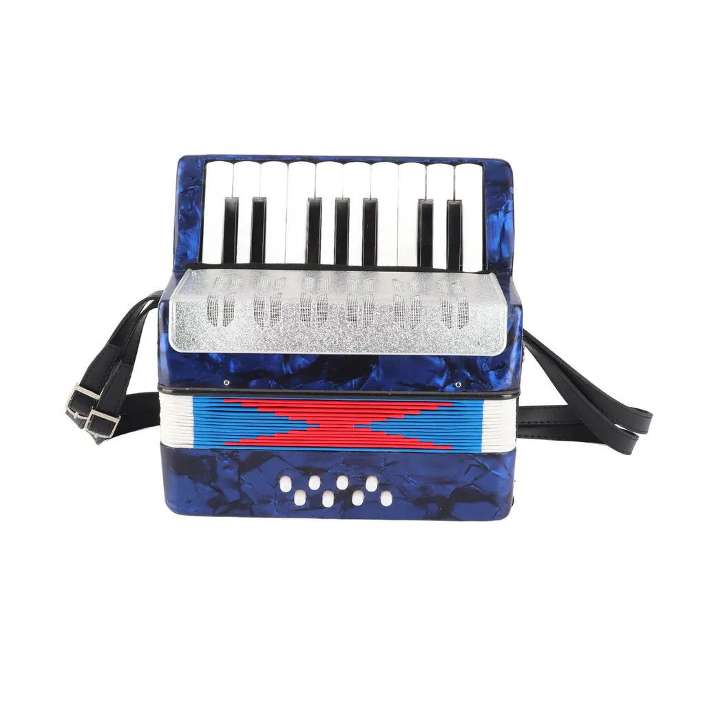 Accordéon 17 touches léger pour enfant : apprenez la musique sans effort