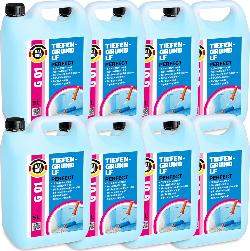 Tiefengrund LF Perfect 40L Grundierung Schnell Trocknend Decke Wand Innen Außen G01