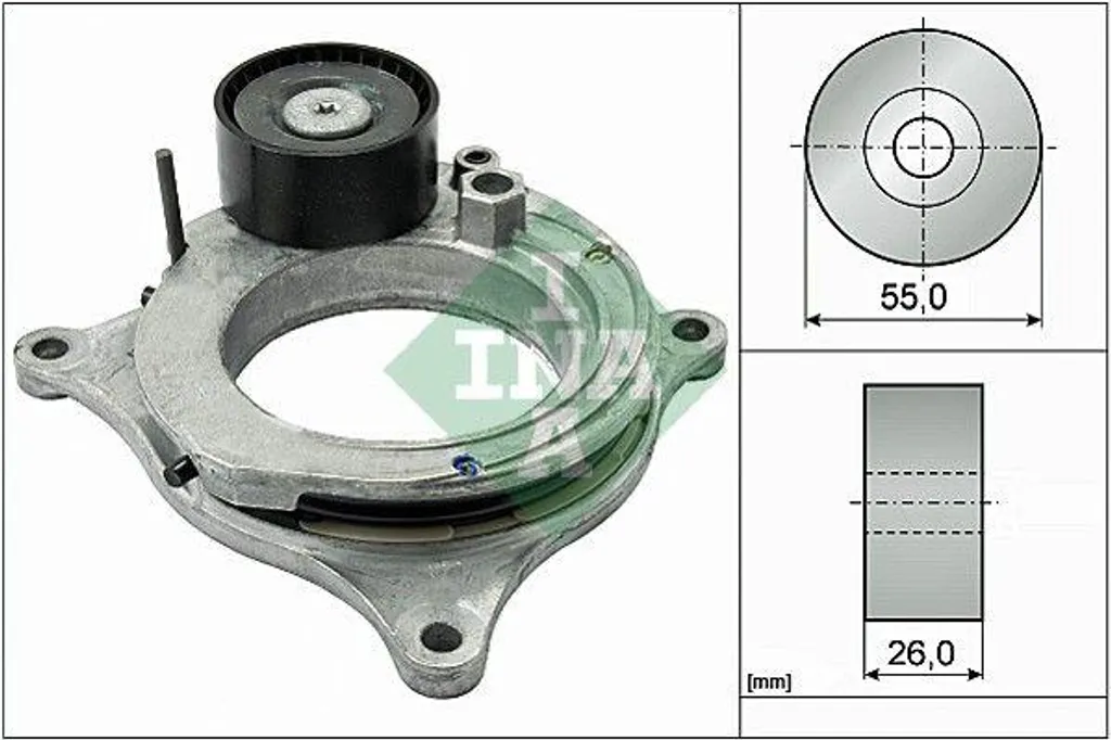 Tendeur de courroie BMW pour entretien moteur X5 X6 et Série 1 F21
