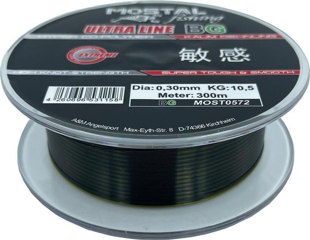 Mostal Ultraline BG Länge 300m ø 0,30mm