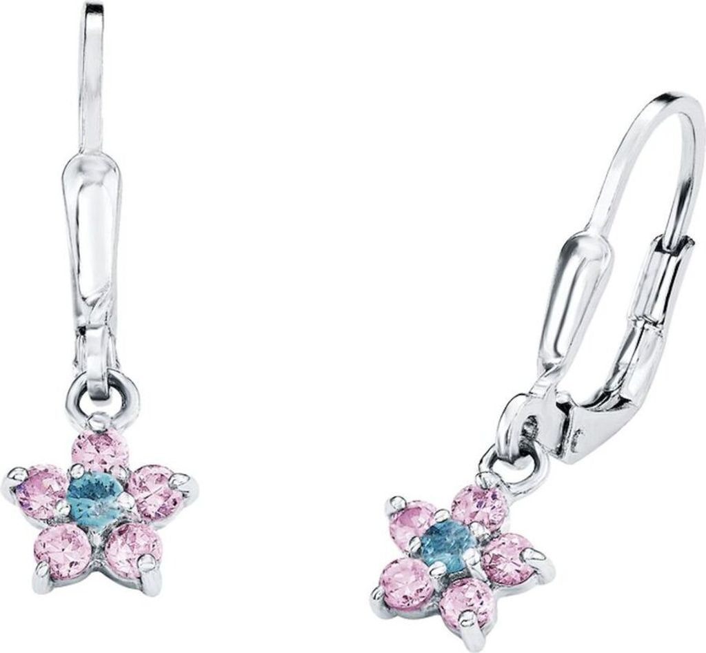 Prinzessin Lillifee 2034232 Mädchen Ohrringe Blume Silber Bunt
