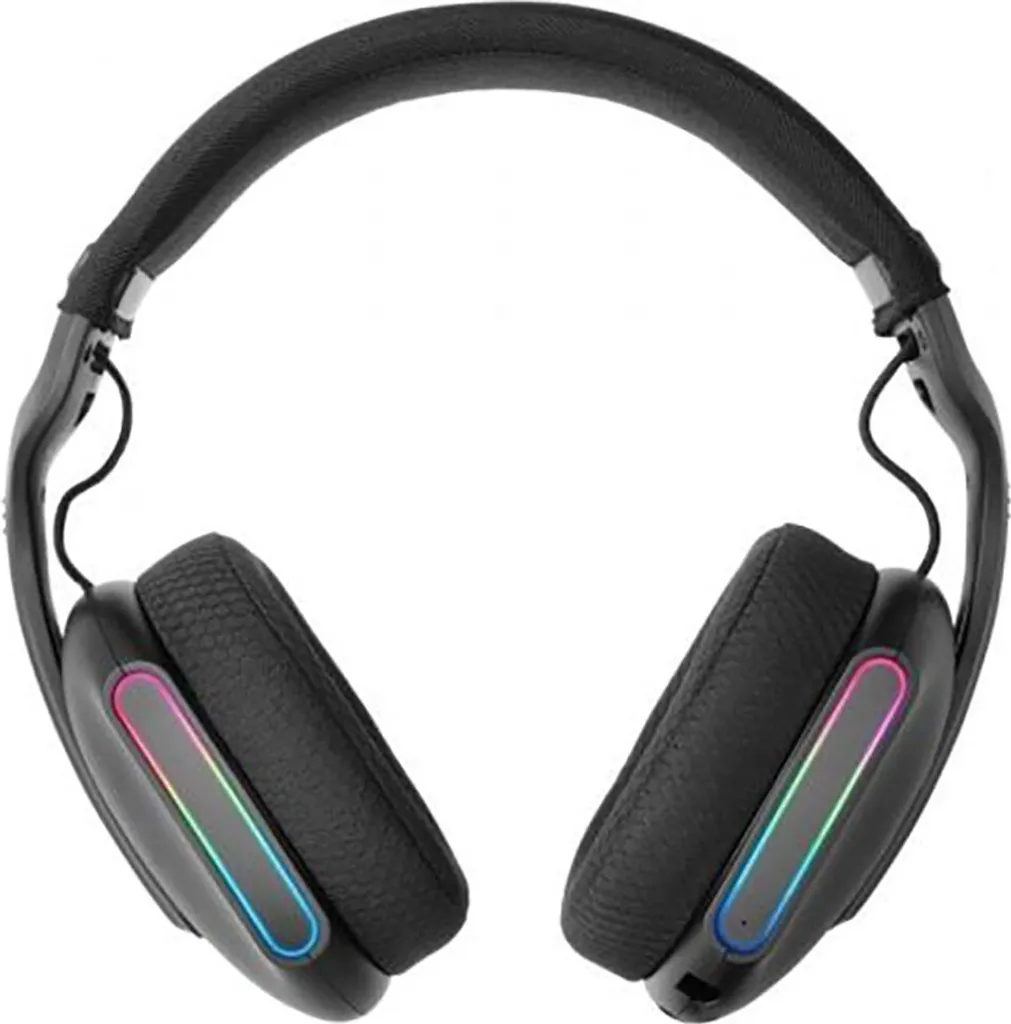 Mars Gaming MHW-PRO Casque Gamer sans Fil 7.1 ARGB Bluetooth 5.3 Noir
