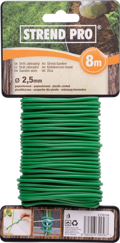 Draht Strend Pro MaderGarden, L-8 m, Bindedraht, Produktbild 