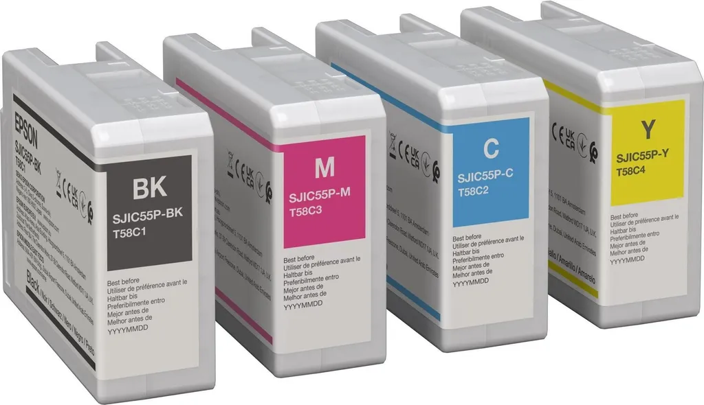 Epson T58C3 Magenta 80ml Originale C13T58C340 - Resa Cromatica Professionale