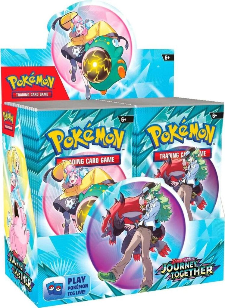 Pokemon Journey Together Booster Display SV9 Englisch Immagine del prodotto 