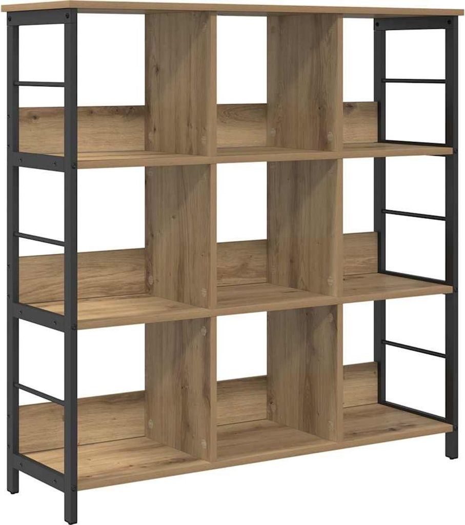 Bücherregal Artisan-Eiche 102 x 32 x 104,5 cm Holzwerkstoff
