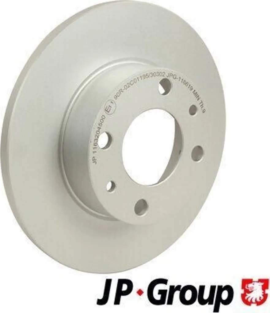 Disque de frein Fiat Panda Uno 1163204500 fini les vibrations OE 4136475