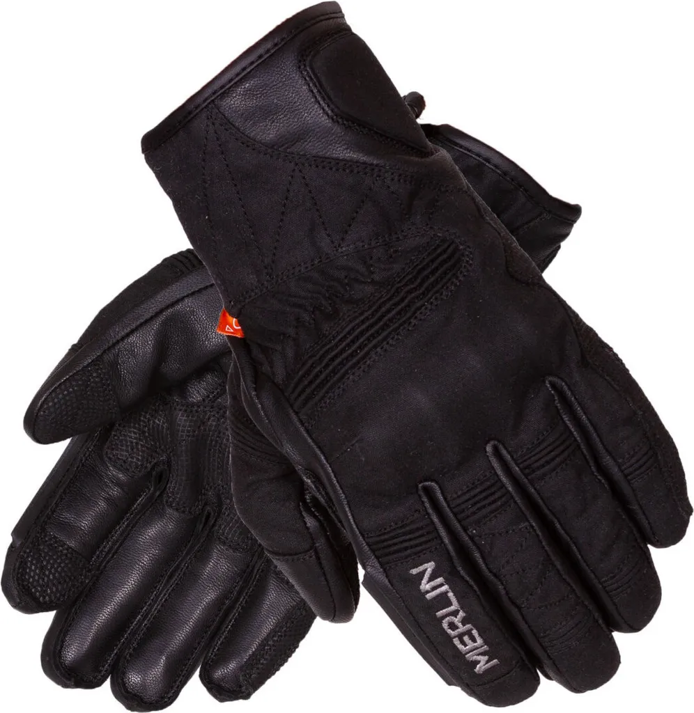 Gants de moto imperméables Merlin Mahala WP avec protections D3O