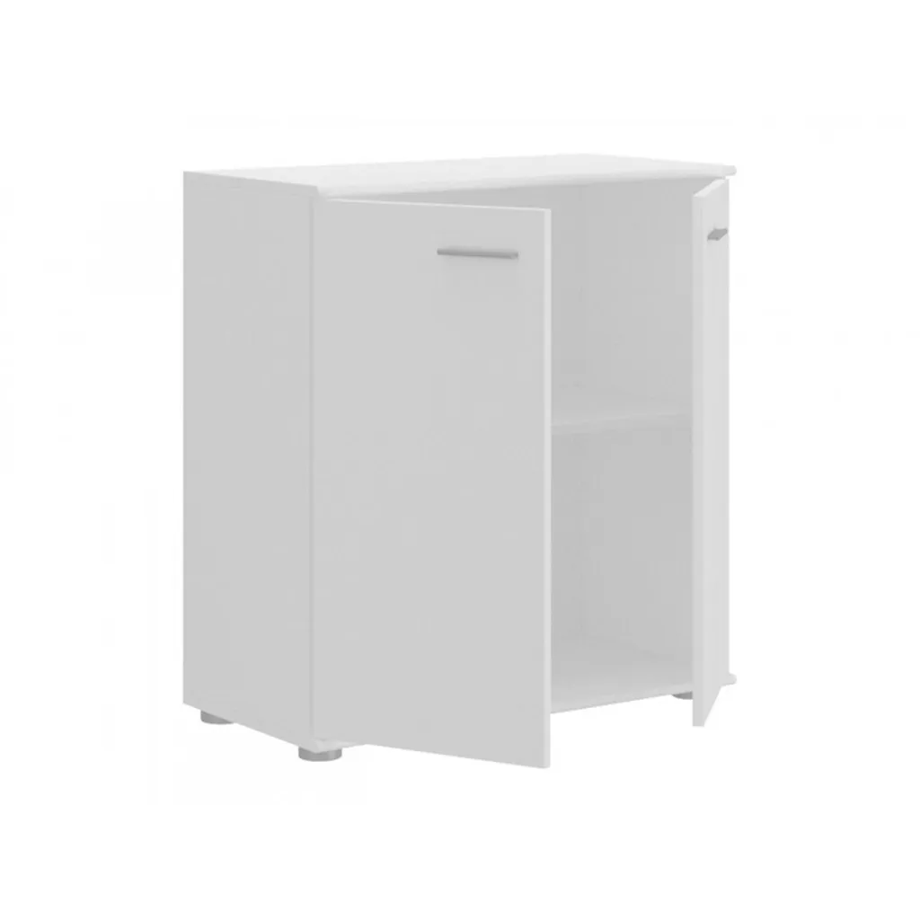 Petite commode blanche MICHALA - Rangement discret pour optimiser votre espace - 2