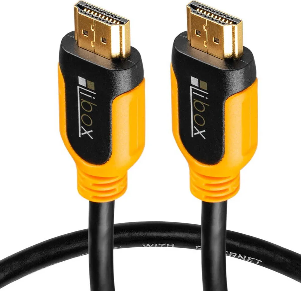 Vayox Cavo HDMI 4K 1,5m VA0189-1.5 Arancione - Offerta Elettronica