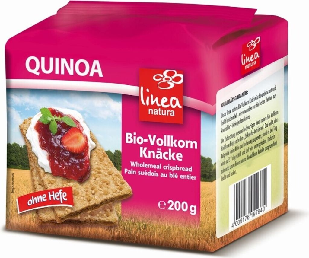 Vollkornknäcke Roggen & Quinoa 200g Produktbild 
