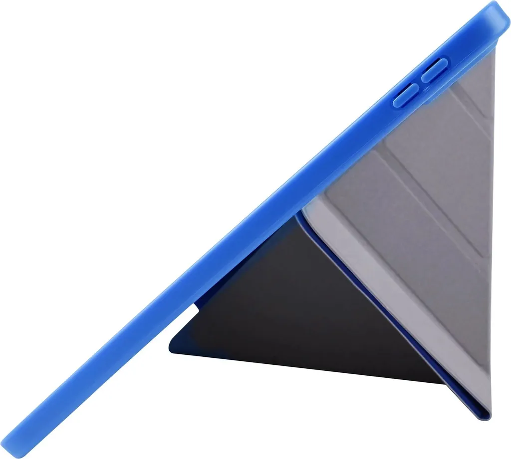 Étui pour iPad 10 Pomologic BookFold bleu à rabat multi-angles