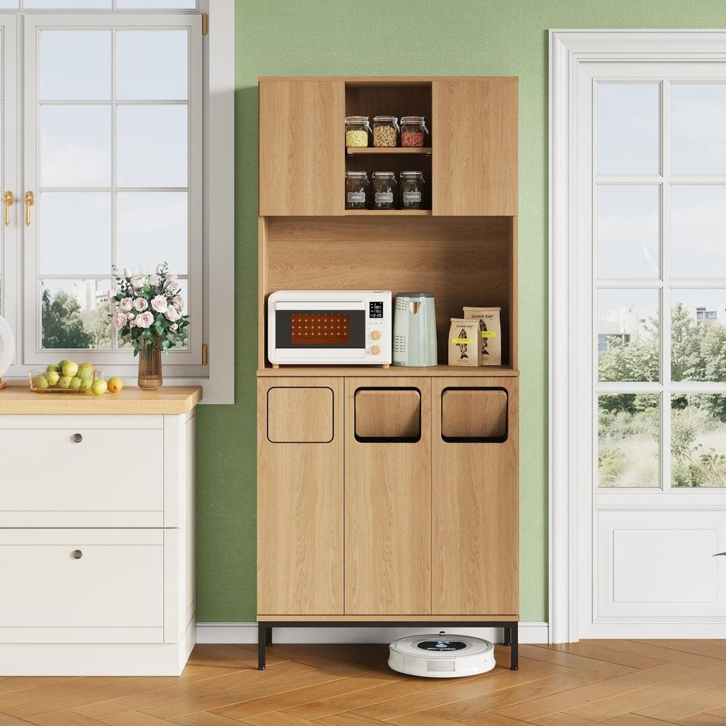 Mobile da cucina con sistema di raccolta differenziata, Immagine del prodotto 