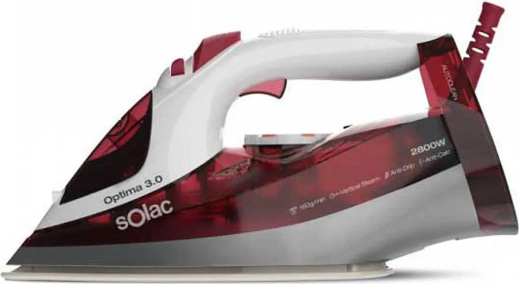 Fer à vapeur Solac PV2029 2800 W : éliminez les plis difficiles sans effort