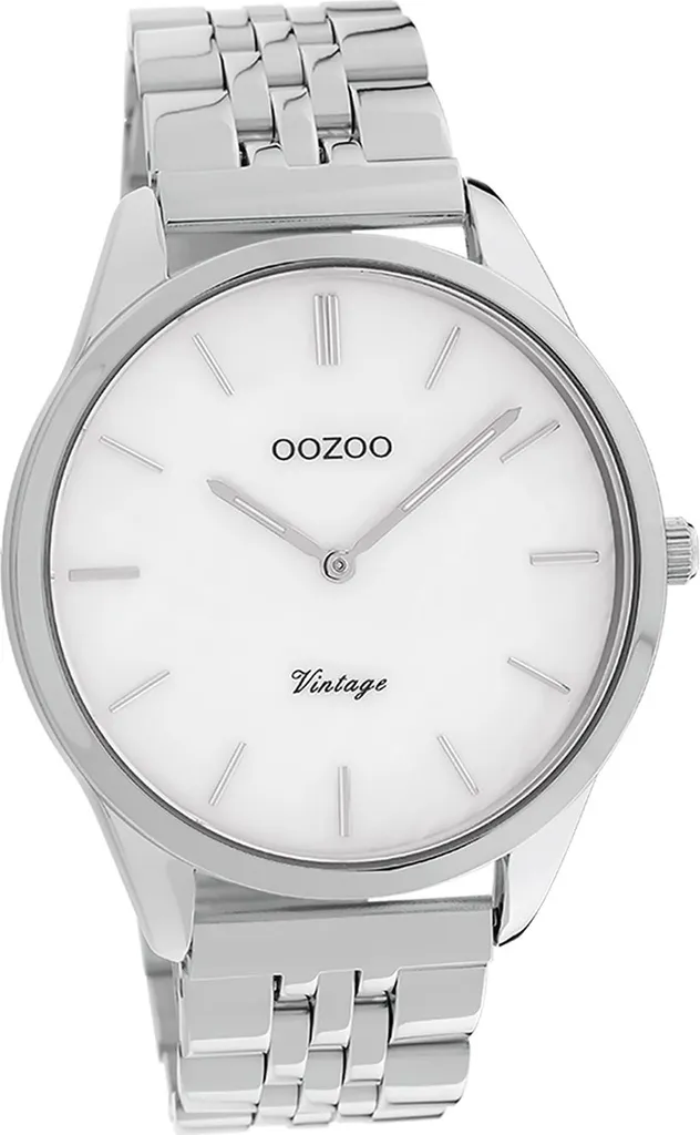 Oozoo orologio da donna in metallo opaco analogico al quarzo bracciale argento Timepieces D2UOC9980A