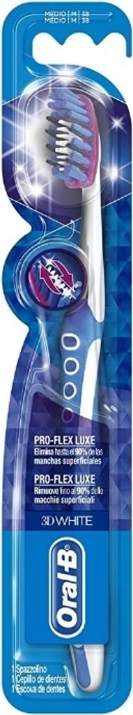 Oral-B 3D White Luxe, Brosse à dents, Medium, 1 pièce Image du produit 