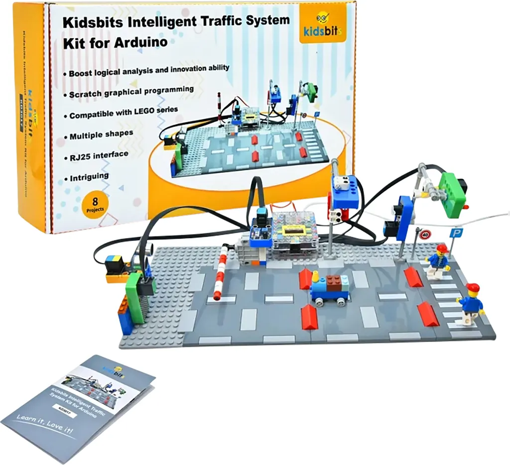 Jeu de construction STEM et circuit ferroviaire connecté pour enfant