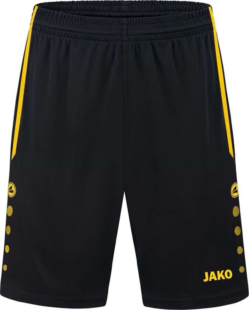 Jako Allround Shorts Herren - Schwarz / Citro