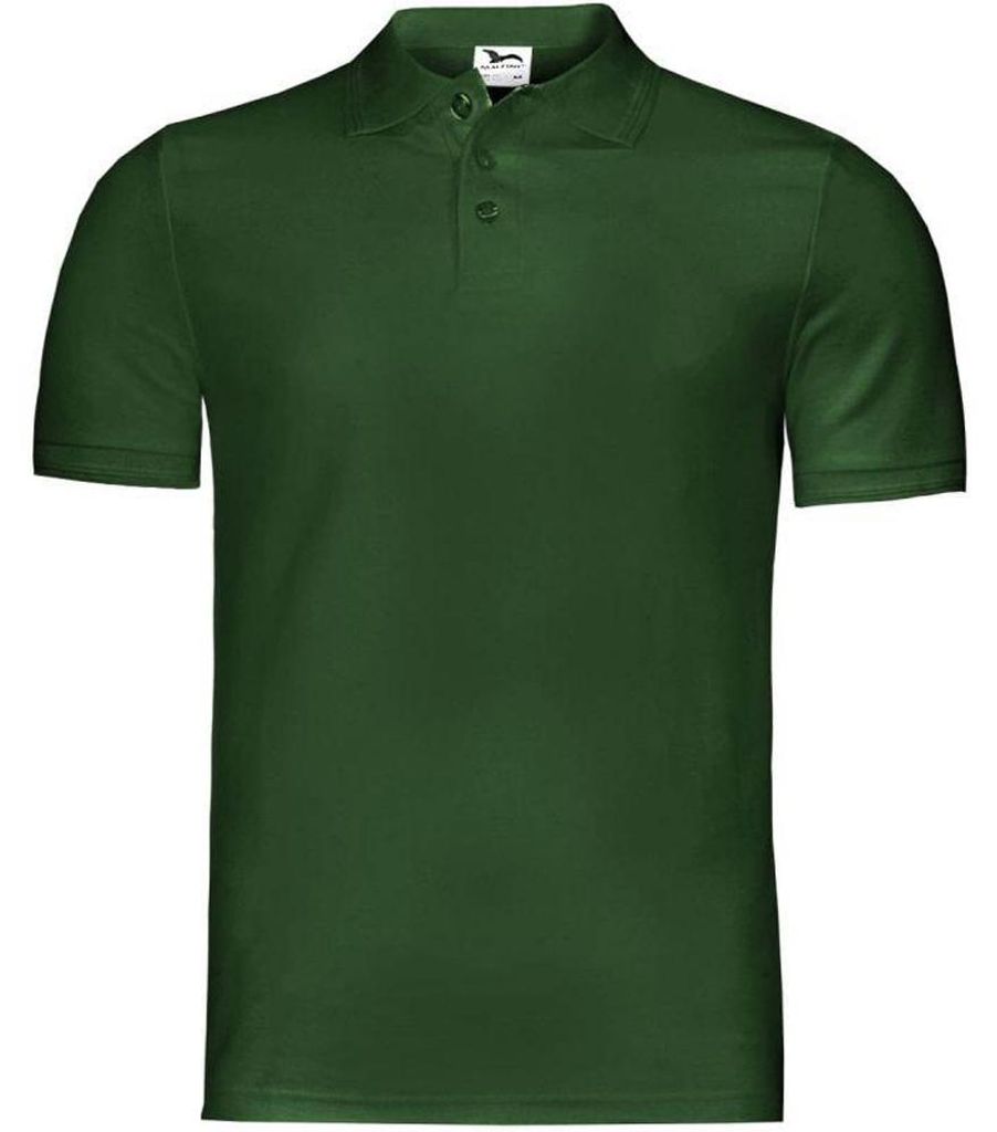 Malfini - Poloshirt für Herren, Piqué PP10023 (M) (Flaschengrün)