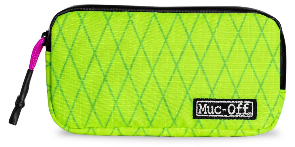 Muc-Off Rainproof Essentials Case Lenkertasche Fahrradtasche Fahrrad Zubehör Tasche wasserfest Gepäck Reisezubehör, Farbe:gelb