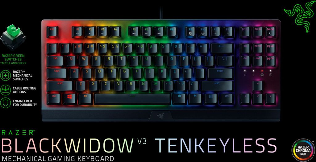 Razer BlackWidow V3 Tenkeyless Zdjęcie produktu 3