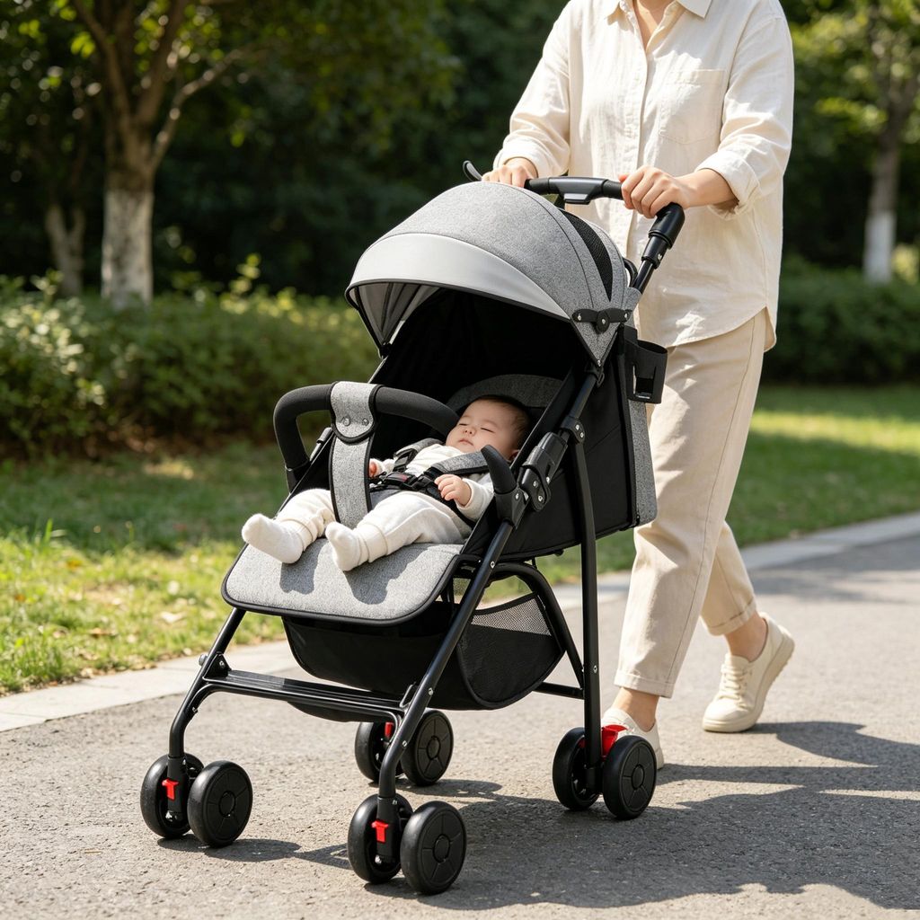 Kinderwagen Reisebuggy mit Liegefunktion Baby Buggy klein Produktbild 