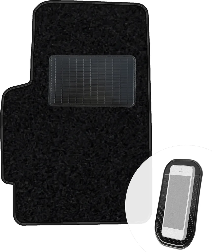 Tappeto Conducente Honda Legend IV 2006-2012 Velluto Nero Elegance