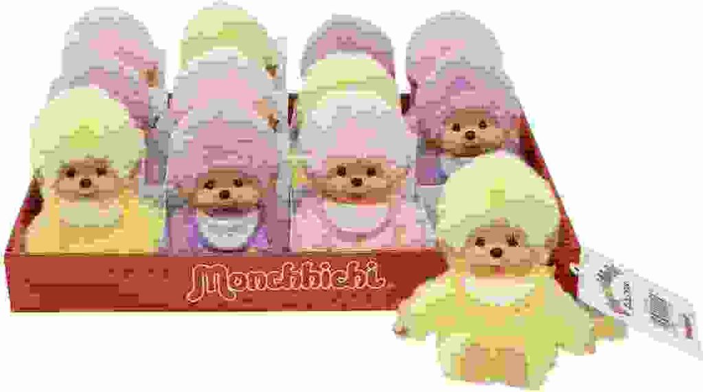 Monchhichi 15cm, různé, 3 různé barvy Obrázek produktu 