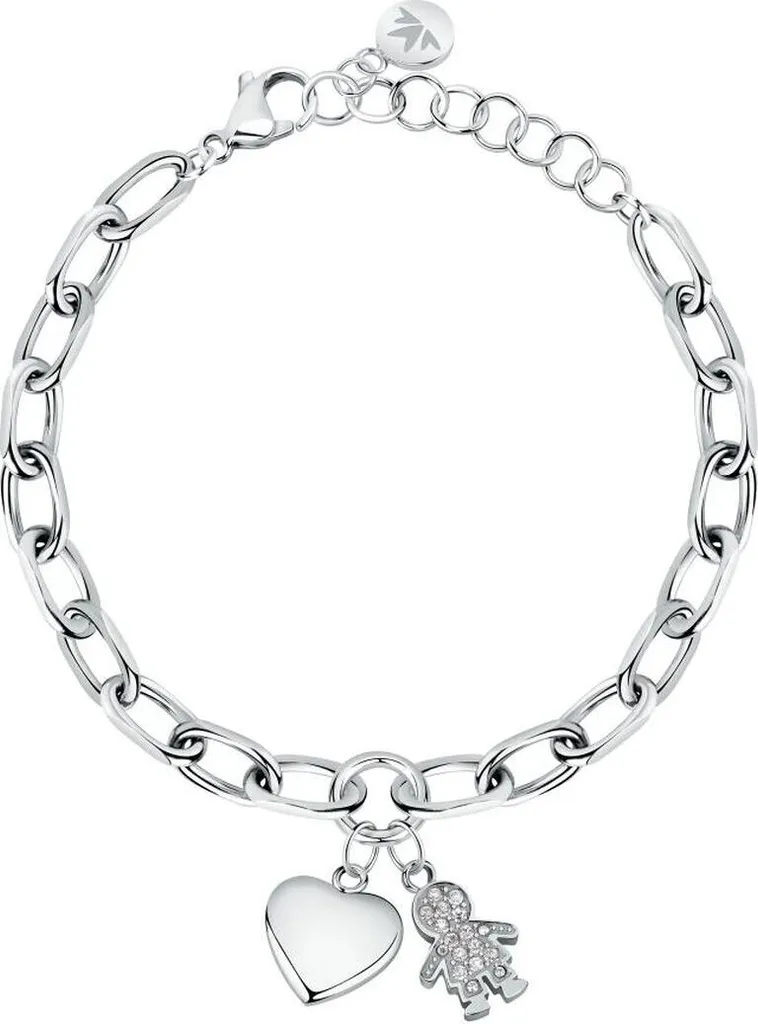 Gourmette femme Morellato SAGZ21 maille raffinée et détails dorés chic