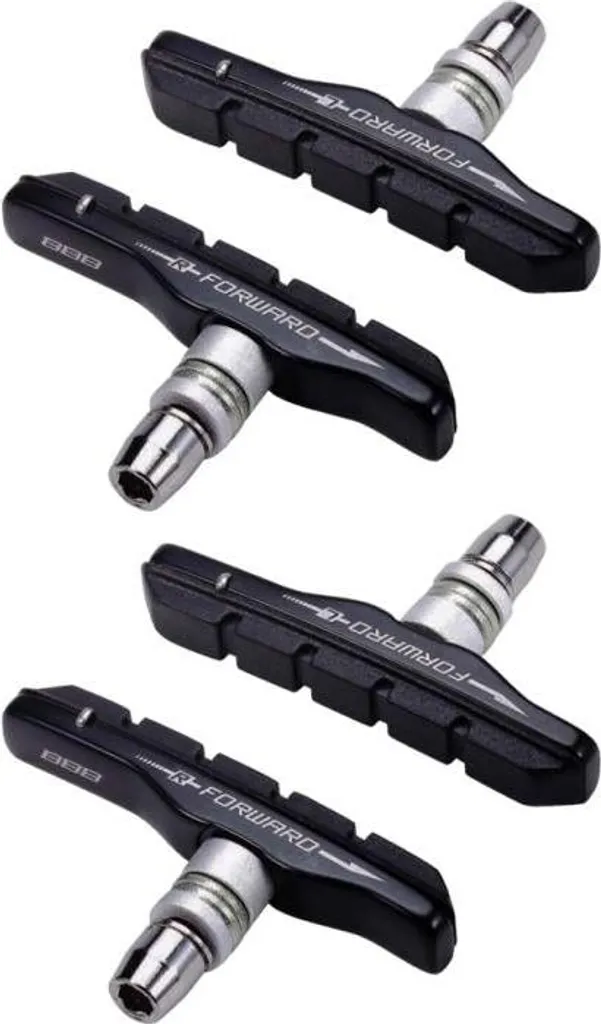 BBB Patins de frein VeeStop Cartridge noir BBS-02 pour étriers V-Brake