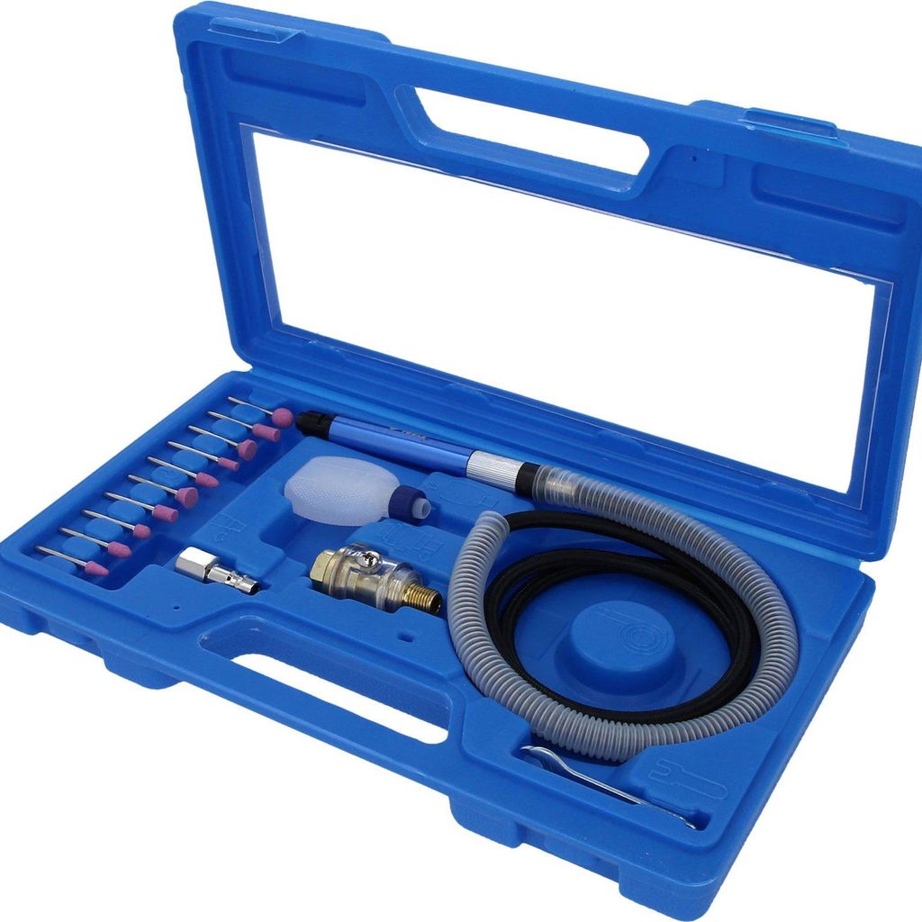 Brilliant Tools Druckluft-Stiftschleifer-Satz, 16-tlg.