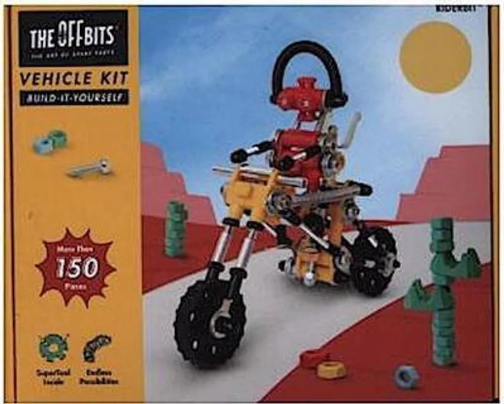 Activité créative enfant Le OffBits RiderBit - Mini robot DIY à offrir - 5