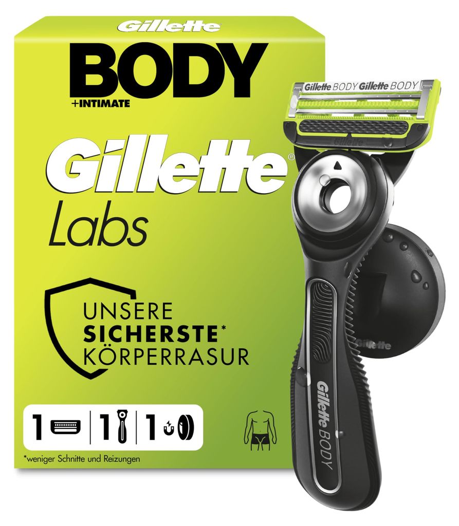 Gillette Labs, rasoio per il corpo e l'area intima, colore Immagine del prodotto 