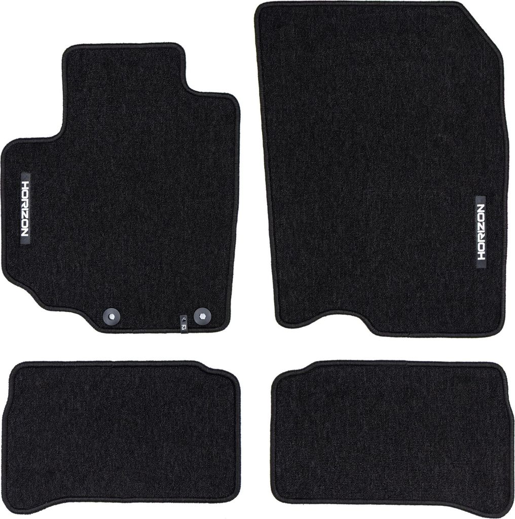 FROGUM Velours Fußmatten Horizon für Opel Agila B 2008-2014