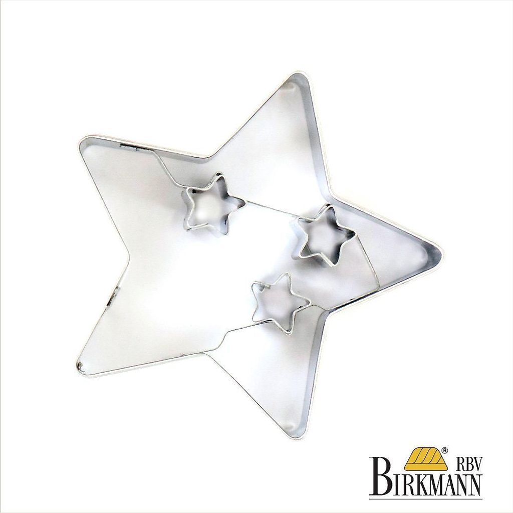Stampino Per Biscotti A Forma Di Cometa - Acciaio Inox - Lunghezza 11 Cm - 2