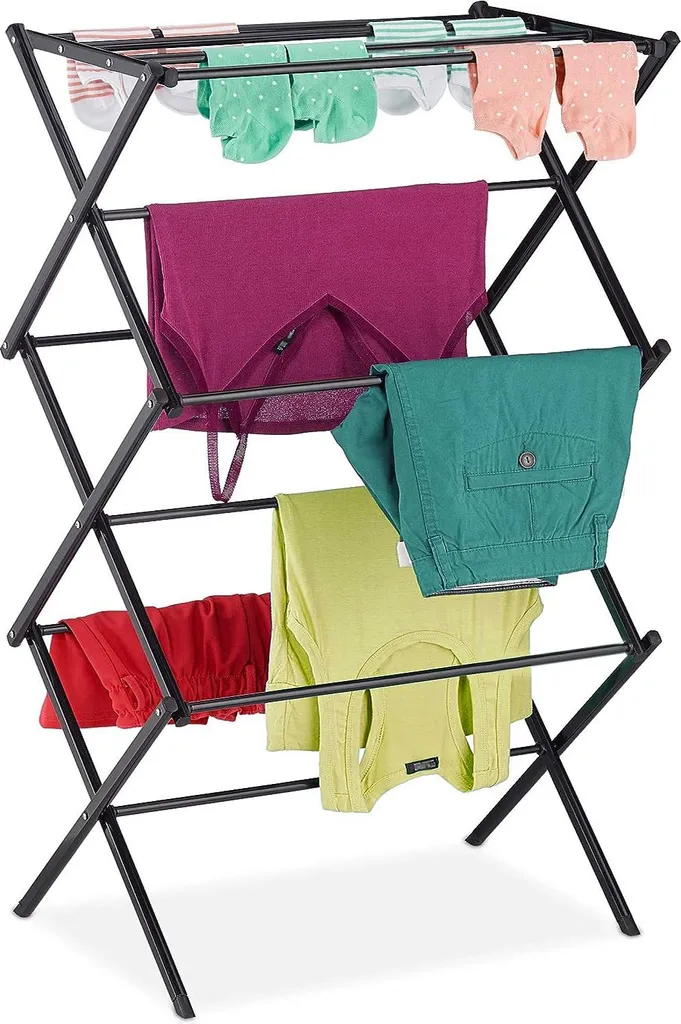 Sèche-linge vertical électrique pliable pour petits espaces HESTIA - 4