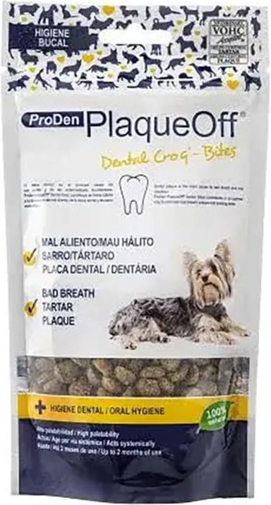 Snack Denti Cane Plaqueoff Dental Croq 60g: Alito Fresco in Città