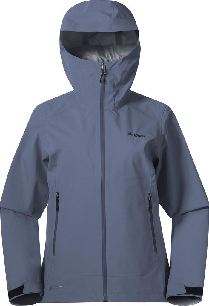 Bergans Damen Essentials 3L Shell Regenjacke Granite Blue L