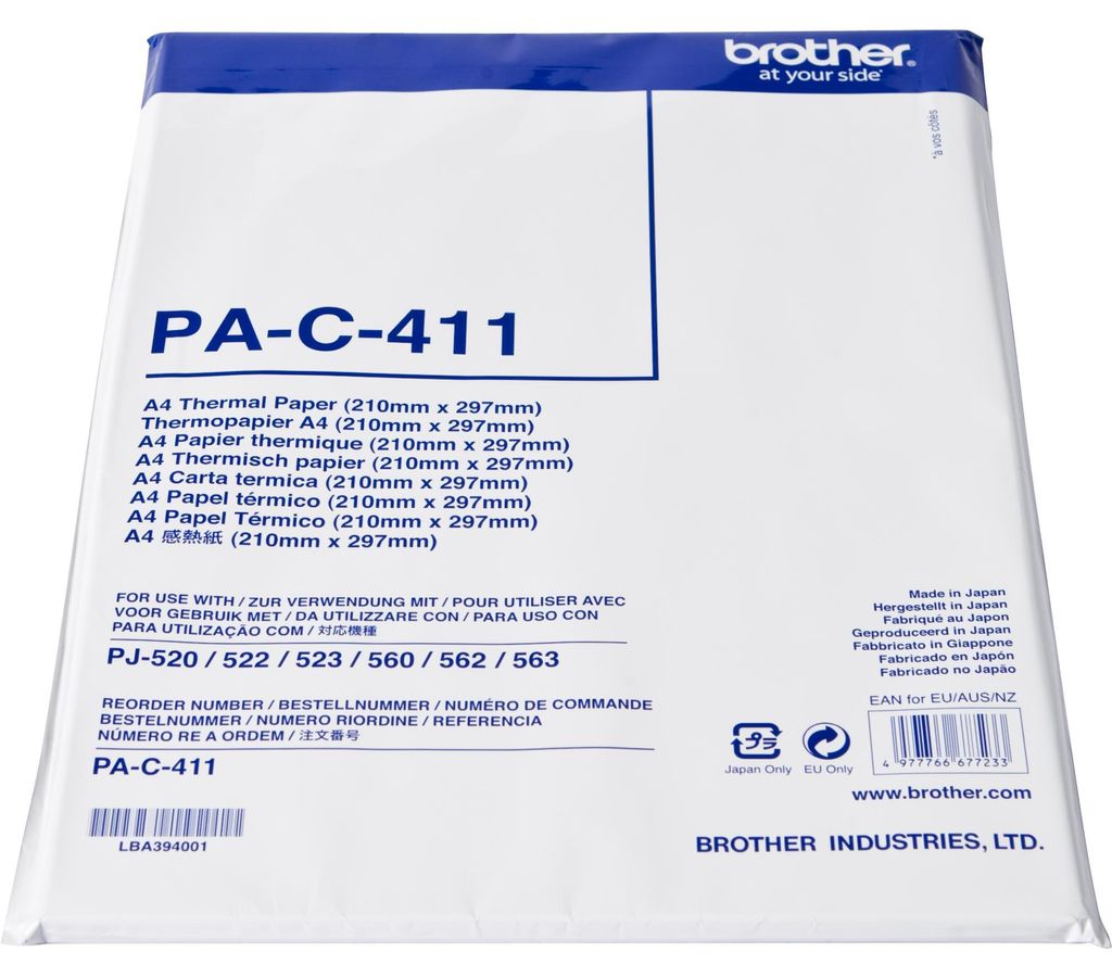 Brother PAC411, A4, Japonsko, 220 mm, 9 mm, 302 mm, 367 g Obrázok produktu 